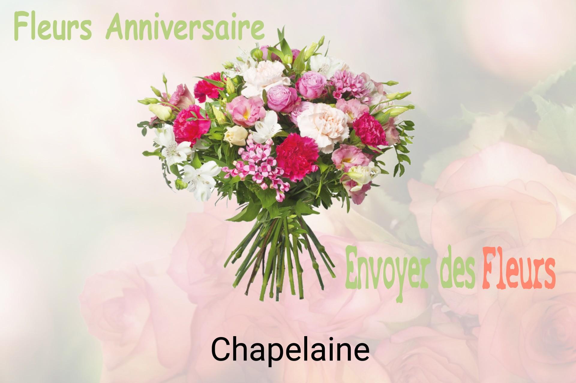 Bouquet de fleurs d’anniversaire livré à Chapelaine