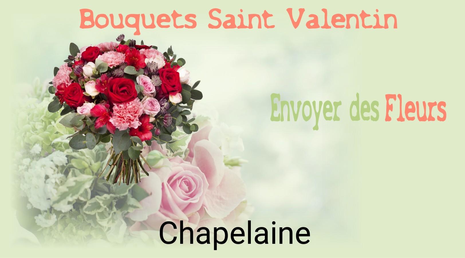 Roses de Saint-Valentin livrées à Chapelaine